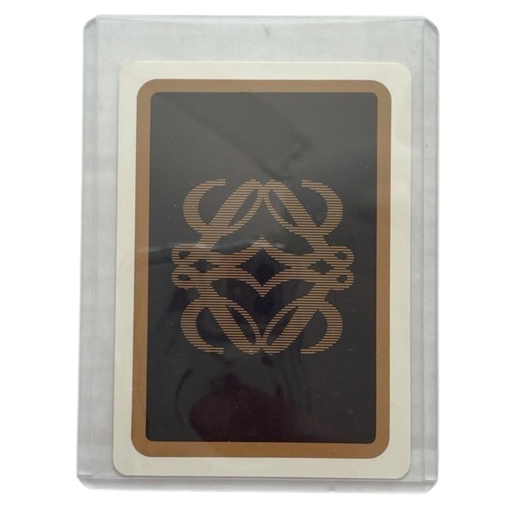 Authentic Loewe Retro Vintage 4 Of Diamond Poker Playing Card